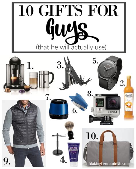 Gifts for Men .